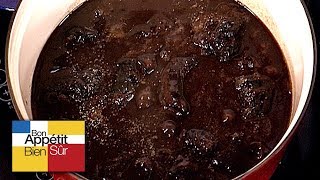 Recette Joue de Boeuf en Daube Mousseline De Pomme De Terre  Chef Reine Sammut [upl. by Rybma]