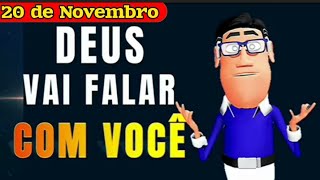 MENSAGEM DO DIA OUÇA A VOZ DE DEUS Minuto com Deus de Hoje [upl. by Cesaro441]