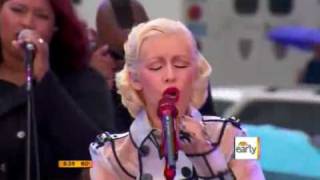 Christina Aguilera  Genie In A Bottle amp What A Girl Wants Live at The Early Show [upl. by Eiramyllek]