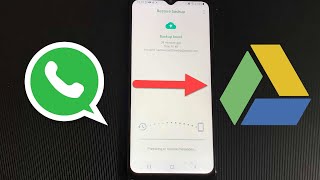 Backup amp Restore WhatsApp on Android via Google Drive EASY METHOD 2022 [upl. by Ranjiv]