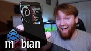 Unboxing the PinePhone by Pine64  First look at Mobian Debian Mobile [upl. by Aytak]