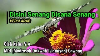 SERU  Disini Senang Disana Senang Versi Arab [upl. by Absalom569]