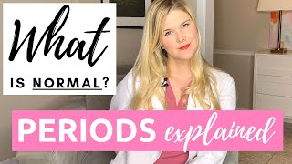 What is a Normal Period  A Fertility doctor Helps You Understand Your Period [upl. by Sheffie]