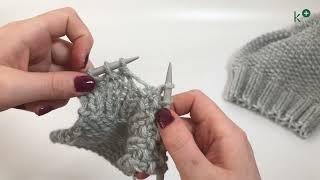 How to Knit Moss Stitch [upl. by Eerol400]