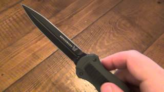 Knife Review  Benchmade quotInfidelquot OTF 3300BKOD1101 Automatic Knife [upl. by Isola]