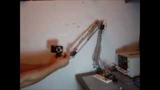 IKEA Tertial hack  Robotic arm that records and plays movement [upl. by Iatnahs]