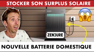 Zendure AIO  Batterie domestique plugampplay tout en 1 [upl. by Lleret]