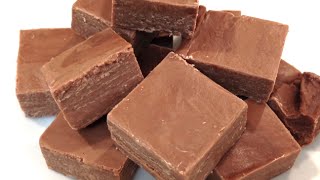 HOW TO MAKE CHOCOLATE FUDGE IN MICROWAVE  VIDEO RECIPE  Gregs Kitchen [upl. by Ilyak1]