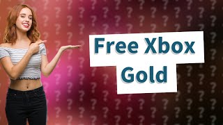 How to get Xbox Gold free [upl. by Harvie410]