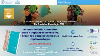 DIA MUNDIAL DA ALIMENTAÇÃO 2024 quotDireito aos alimentos para uma vida e futuro melhoresquot [upl. by December]