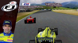 F1 2000  Minardi M02 Marc Gené Spain GP  Barcelona Catalunia [upl. by Syck959]