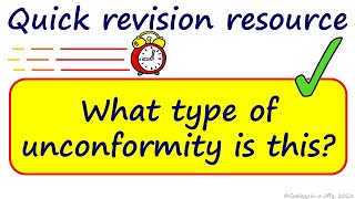 Unconformities  a quick quiz to work out the type of unconformity [upl. by Rik]