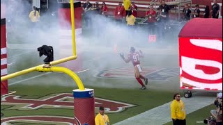 Levi’s Stadium goes CRAZY for 49ers starting defense 😤 [upl. by Amoreta351]