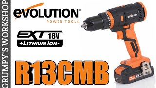 Evolution R13CMB 18v Combi Drill [upl. by Merdith]