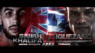 อิคคิวซัง THA VS SALAH KHALIFA GBR THAI FIGHT LONDON 2016 [upl. by Zinck649]