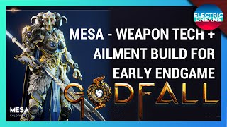 GODFALL MESA BUILD  WARHAMMER  POLEARM  EARLY ENDGAME [upl. by Atikin]