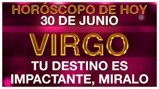 VIRGO HORÓSCOPO DE HOY 😲⚠️ 30 DE JUNIO 2024  VIRGO HOY ♍ VIRGO TAROT [upl. by Savior]