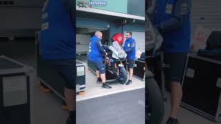 YZF R1 GYTR unboxing at circuit Philip island [upl. by Hujsak192]