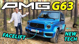 Mercedes GClass facelift REVIEW 2025 G63 AMG vs G500 G550 [upl. by Berri604]