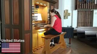 ORGANISTS OF THE WORLD UNITED IN PLAYING THE NATIONAL ANTHEM OF AZERBAIJAN [upl. by Atiloj]