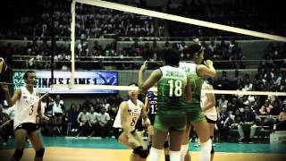 Uaap Season 77 Womens Volleyball finals game 1 Minimovie [upl. by Aznola]