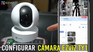 Cómo CONFIGURAR CÁMARA EZVIZ TY1 y CONECTAR a WIFIPaso a Paso [upl. by Lesser452]