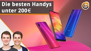 Die besten Handys unter 200 Euro Unsere Testsieger 2019 [upl. by Aicena]