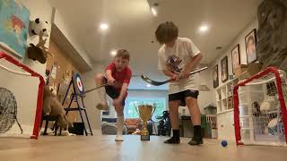 Knee hockey park six [upl. by Anitahs81]