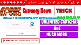 SpeedSatoshi Currency Down Trick  speedsatoshi review 20 Daily 2022 [upl. by Yesnel]