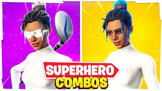 5 New TRYHARD Superhero COMBOS in Fortnite PROS Use These Combos [upl. by Alaric]