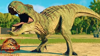 NEW CARNİVORE MODDED DINOSAURS  VASTATOSAURUS REX VENATOSAURUSTREX IN JURASSIC WORLD EVOLUTION 2 [upl. by Auqinu]