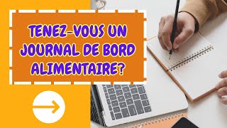 Tenezvous un journal de bord alimentaire [upl. by Octavian436]