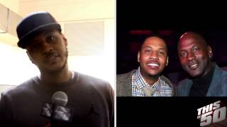 Carmelo Anthony Reveals His Top 3 Favorite NBA Players [upl. by Flannery]