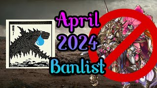 Yugioh April 2024 Banlist Ogdoadic Main Thoughts [upl. by Aneeled]