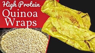 How to Cook Quinoa Perfectly High Protein Quinoa Wrap RecipeHealthy Breakfast [upl. by Kari]