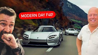 FIRST DRIVE KOENIGSEGG CC850 MANUAL HYPERCAR with CHRISTIAN VON KOENIGSEGG [upl. by Anailil967]