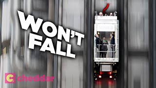 Why Movies Are Wrong About Elevator Free Falls  Cheddar Explains [upl. by Schumer]