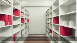 Dexion MaxiDRIVE Compactus  Mobile Shelving [upl. by Atwater]