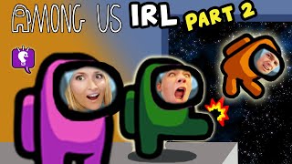 AMONG US IRL Part 2 with HobbyFamilyTV [upl. by Armbruster]