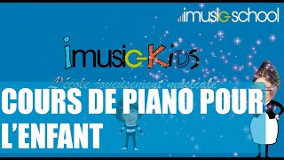 🎹 MES PREMIERS PAS AU PIANO N°01 « JE DECOUVRE LE CLAVIER » Cours de piano pour l’enfant imusickids [upl. by Dibru]