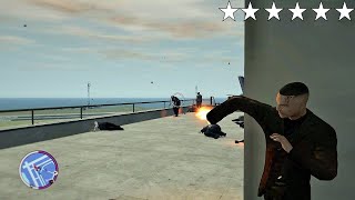 Grand Theft Auto The Ballad of Gay Tony  Luis SIX STAR COP BATTLE GTA IV Funny Moments [upl. by Lednor367]