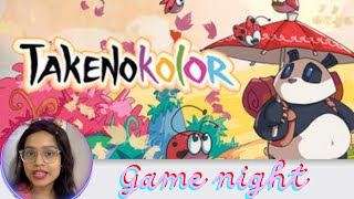 Takenokolor  GameNight S1 E1  How to Play amp Playthrough BGA  Board Game Arena [upl. by Lunetta]