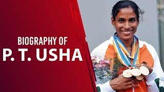 Biography of PT Usha Famously known as Payyoli Express and Queen of Indian track amp field [upl. by Tezzil]