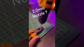 3d printer 20mm nozzle test [upl. by Leanne]