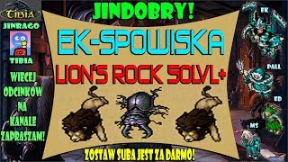 Tibia  Lions Rock 50lvl EKspowiska [upl. by Babara]