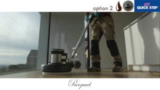 How to keep your oiled wood floor look beautiful  machine treatment regular care [upl. by Lauhsoj]