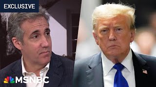 See Michael Cohens first reaction to Trumps historic guilty verdict  MSNBC Exclusive [upl. by Devan]