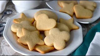 Galletas de MANTEQUILLA 🌟 Muy Fáciles [upl. by Mario]