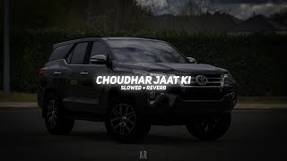 Choudhar Jaat Ki Slowed  Reverb  Raju Punjabi  BARATO NATION [upl. by Emil694]