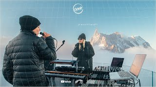 Eli amp Fur live for Cercle from Courmayeur Skyway Monte Bianco Italy [upl. by Efioa]